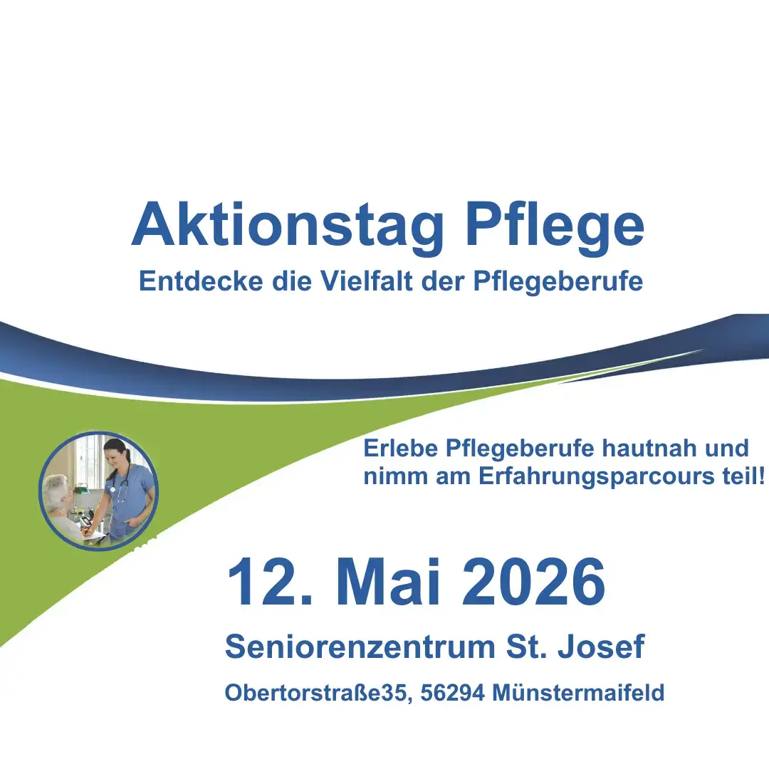 Aktionstag Pflege 2026 – Entdecke einen Beruf mit Zukunft!